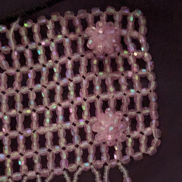 ❤️ Pink Beaded Belly Dancing Belt NEW 2 Available - Picture 4 of 5